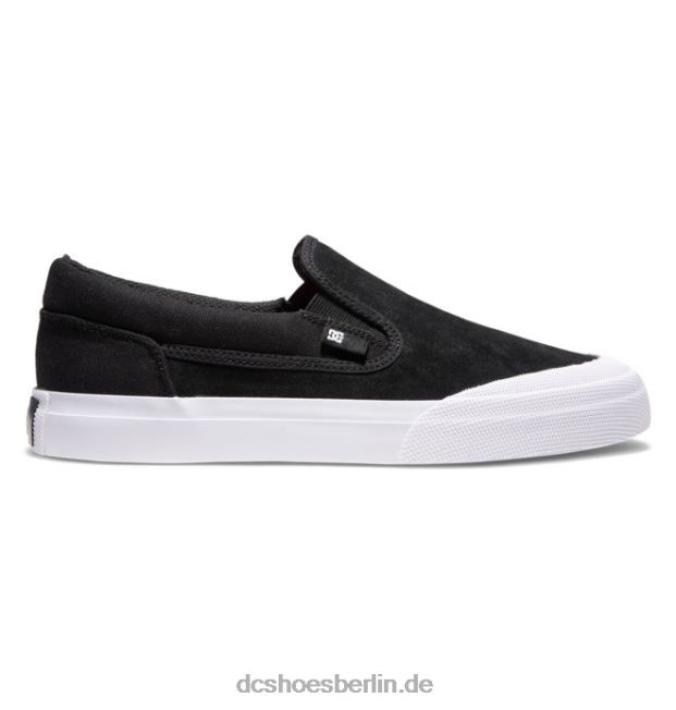 manuelle rt slip-on skateschuhe für herrenDC Shoes Schwarz-Weiss 486FT391