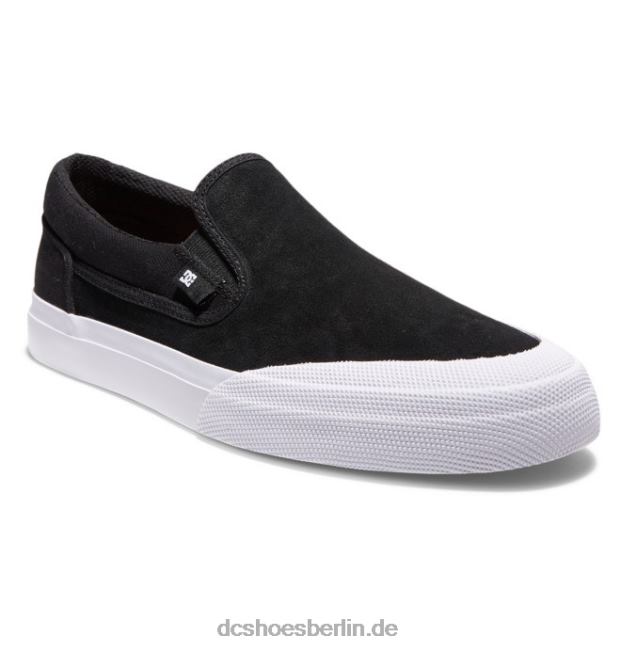 manuelle rt slip-on skateschuhe für herrenDC Shoes Schwarz-Weiss 486FT391