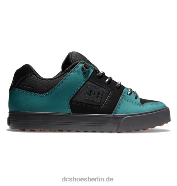 reine winterfeste Herren-SkateschuheDC Shoes Schwarz Grün 486FT289