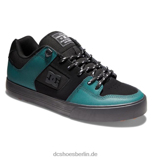 reine winterfeste Herren-SkateschuheDC Shoes Schwarz Grün 486FT289