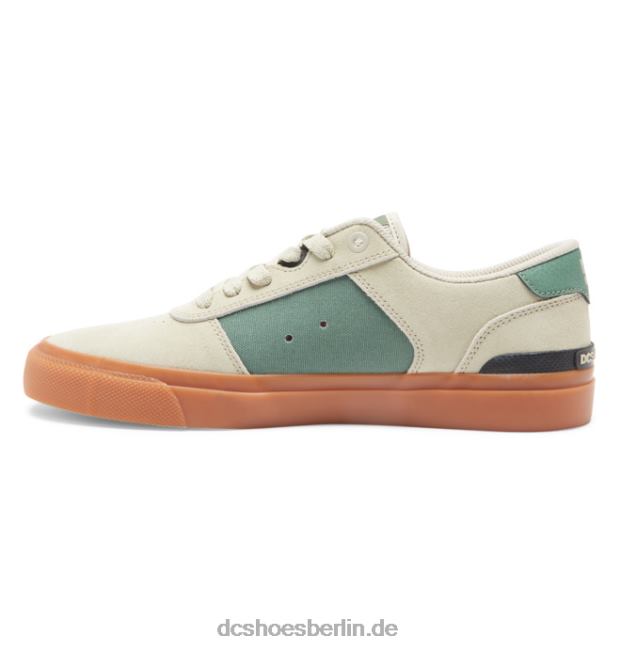 teknic s skateschuhe für herrenDC Shoes hellbraun/grün 486FT28