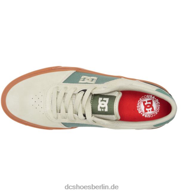 teknic s skateschuhe für herrenDC Shoes hellbraun/grün 486FT28