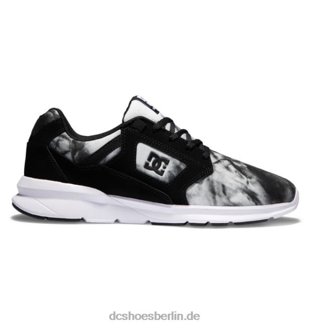 Leichte Skyline-Schuhe für HerrenDC Shoes schwarz/weiß verblassen 486FT22