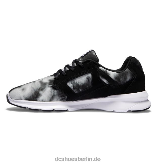 Leichte Skyline-Schuhe für HerrenDC Shoes schwarz/weiß verblassen 486FT22