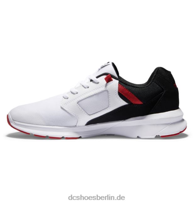 Leichte Skyline-Schuhe für HerrenDC Shoes weiß/schwarz/echtrot 486FT290