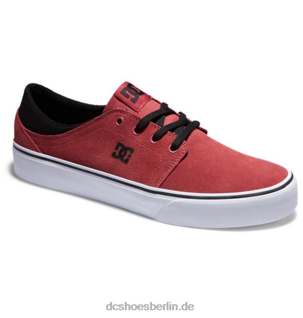 Trase Wildlederschuhe für HerrenDC Shoes tiefrot 486FT226