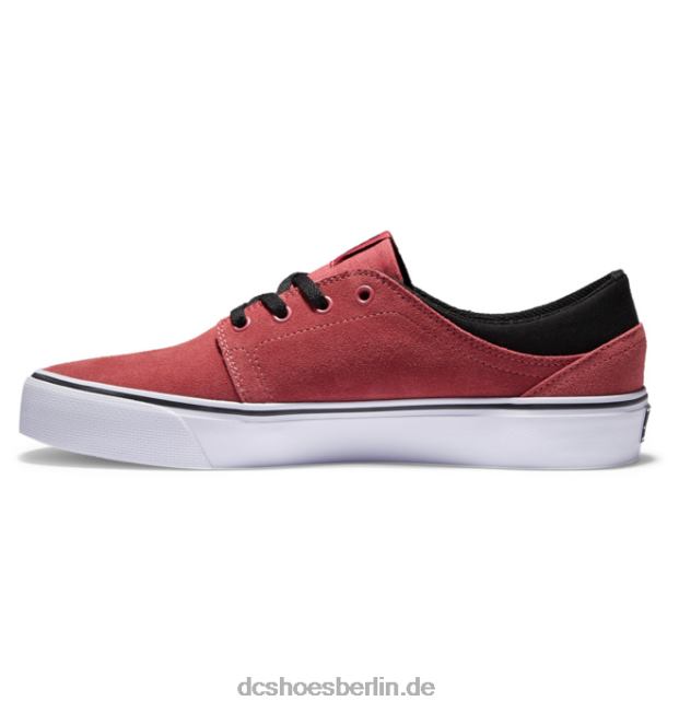 Trase Wildlederschuhe für HerrenDC Shoes tiefrot 486FT226