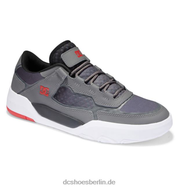 metrische HerrenschuheDC Shoes grau/schwarz/rot 486FT351