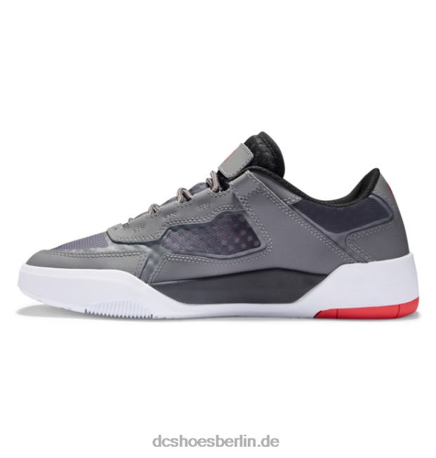 metrische HerrenschuheDC Shoes grau/schwarz/rot 486FT351