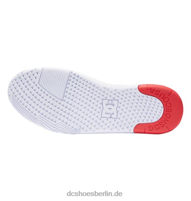 metrische HerrenschuheDC Shoes grau/schwarz/rot 486FT351