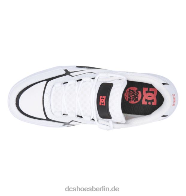 metrische HerrenschuheDC Shoes weiß schwarz 486FT329