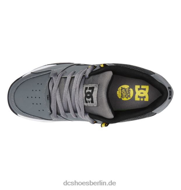 vielseitige HerrenschuheDC Shoes grau/gelb 486FT319