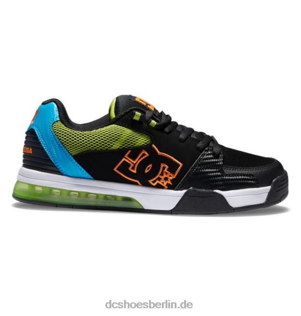 vielseitige HerrenschuheDC Shoes schwarz/blau/grün 486FT61