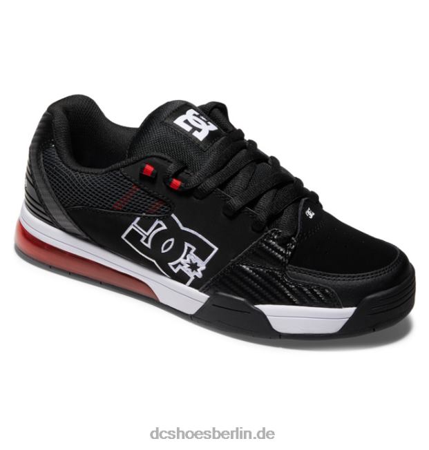 vielseitige HerrenschuheDC Shoes schwarz/weiß/athletisches rot 486FT311