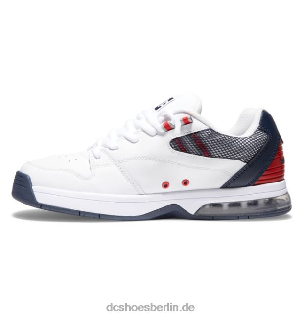 vielseitige HerrenschuheDC Shoes weiß/rot/blau 486FT312