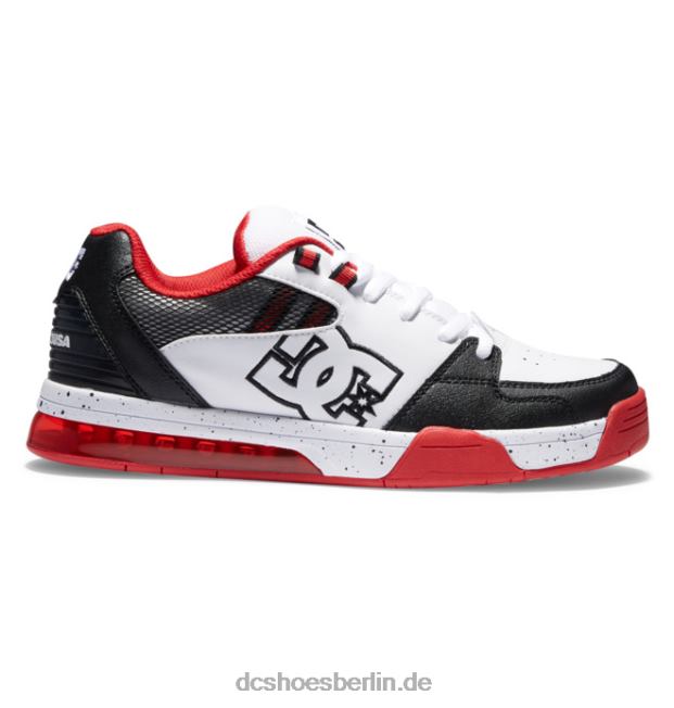 vielseitige HerrenschuheDC Shoes weiß/schwarz/athletisches rot 486FT142