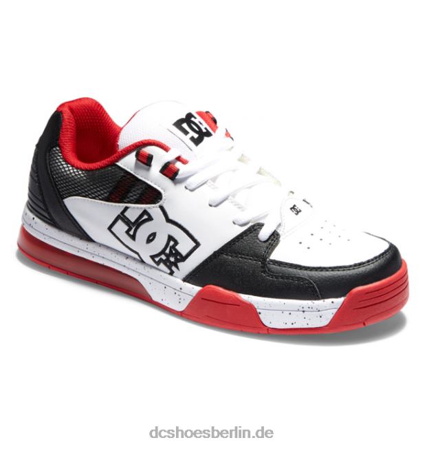 vielseitige HerrenschuheDC Shoes weiß/schwarz/athletisches rot 486FT142