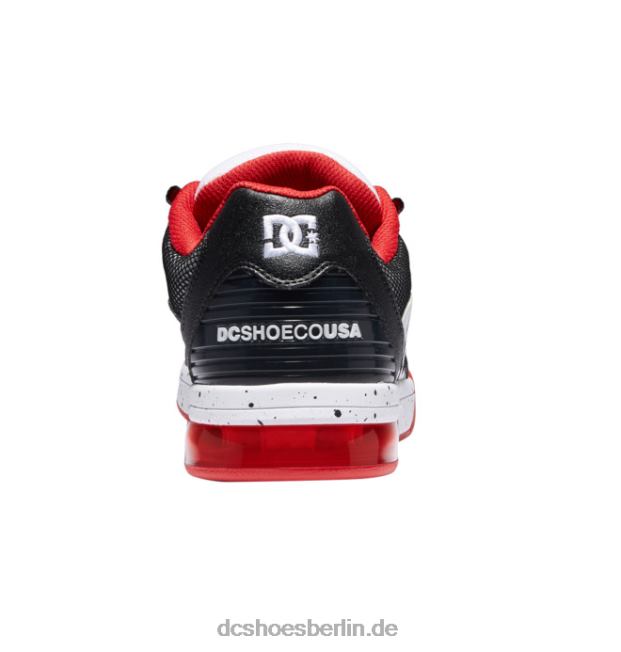 vielseitige HerrenschuheDC Shoes weiß/schwarz/athletisches rot 486FT142