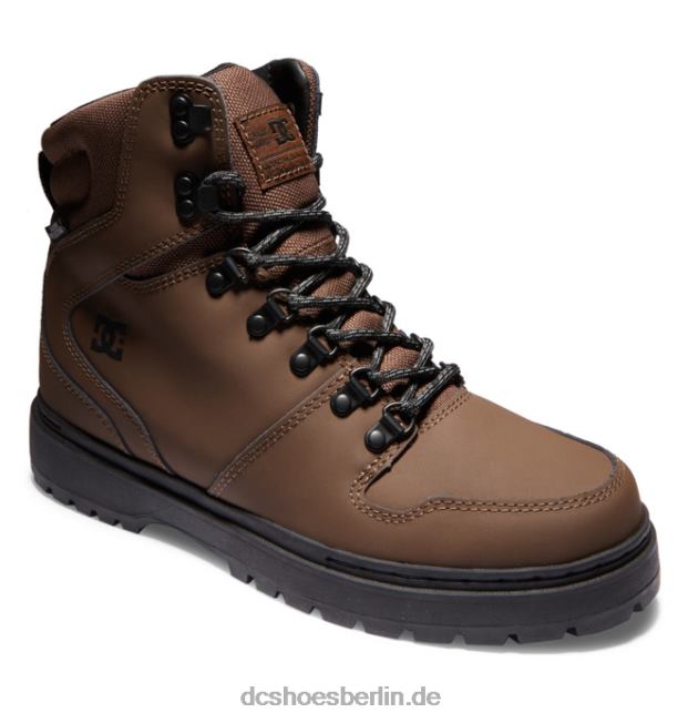 Herren-Winterstiefel mit perlenbesetzter SpitzeDC Shoes dunkle Schokolade 486FT230