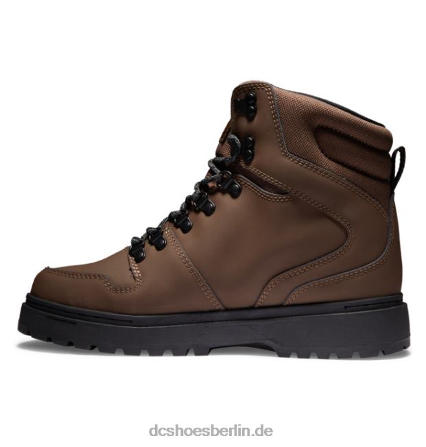Herren-Winterstiefel mit perlenbesetzter SpitzeDC Shoes dunkle Schokolade 486FT230