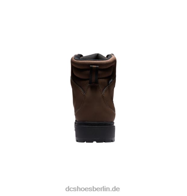 Herren-Winterstiefel mit perlenbesetzter SpitzeDC Shoes dunkle Schokolade 486FT230