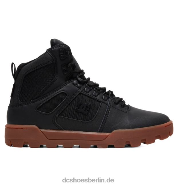 Pure Hi Wetterfeste Winterstiefel für HerrenDC Shoes schwarz/gummi 486FT228