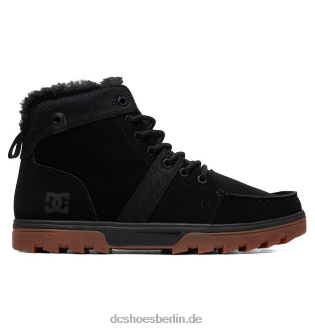 Waldstiefel für Herren WinterstiefelDC Shoes schwarz/gummi 486FT221