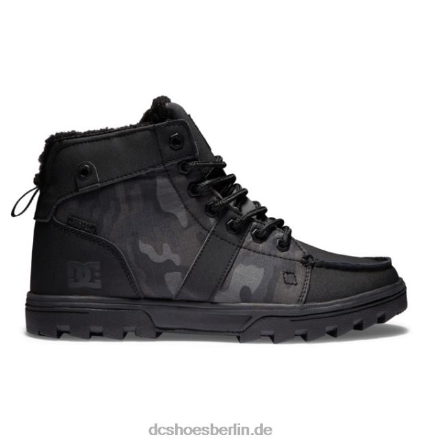 Waldstiefel für Herren WinterstiefelDC Shoes schwarz/schwarz bedruckt 486FT237
