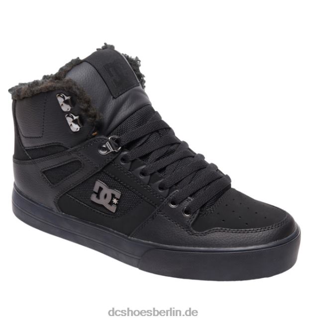 reine High-Top-Winterschuhe für HerrenDC Shoes Schwarz 486FT304