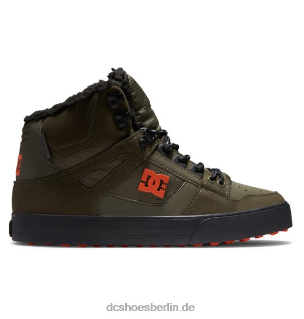 reine High-Top-Winterschuhe für HerrenDC Shoes stauboliv/orange 486FT303