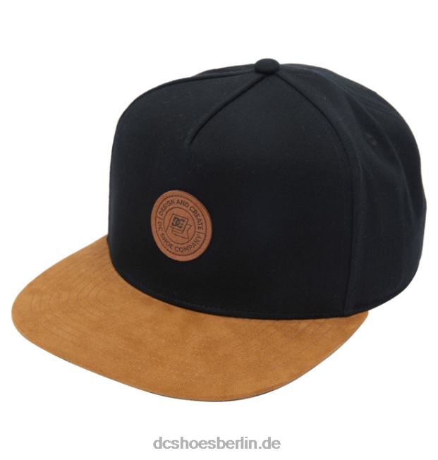 Brackers-Snapback-Hut für HerrenDC Shoes Schwarz 486FT108