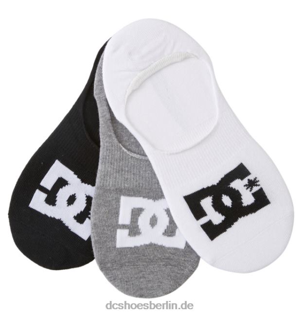 DC Star Liner No-Show-Socken im 3er-Pack für HerrenDC Shoes multi 486FT121
